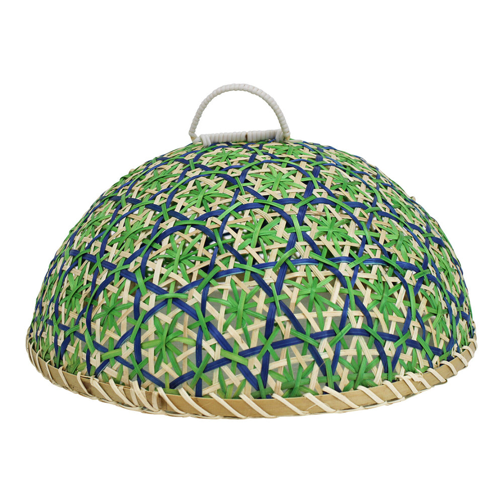 LVD Bamboo 30cm Round Woven Food Cover/Umbrella Home/Kitchen Dining Meal Guard Topic