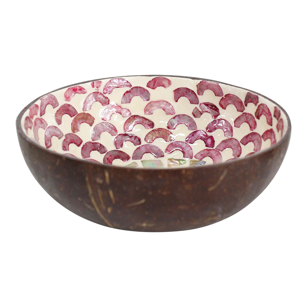 LVD Lifesaver 13cm Decorative Coco MOP Bowl Container Home Tabletop Desk Decor Round