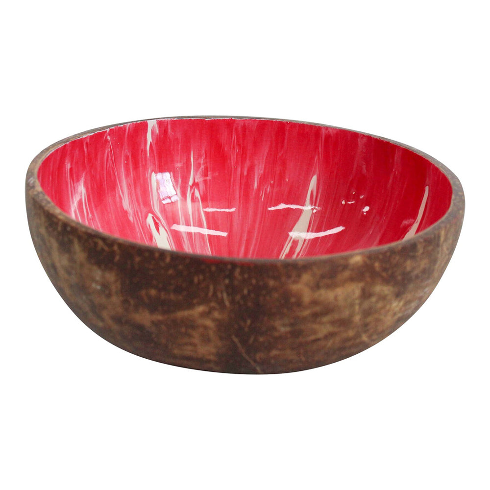 LVD Sunray Peach 13cm Decorative Coco Bowl Container Home Tabletop Desk Decor Round