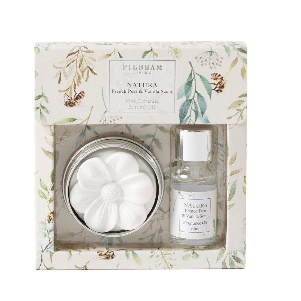 Pilbeam Living Natura Scented Disc Set Home Decor French Pear & Vanilla Scent
