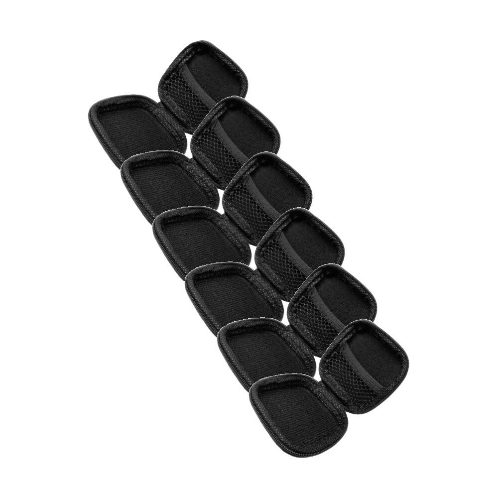 Tgear Wired Earbuds/Earphones Hardshell Travel Case/Organiser Assorted (6 Pack)