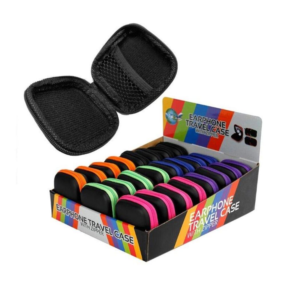 Tgear Wired Earbuds/Earphones Hardshell Travel Case/Organiser Assorted — image 4