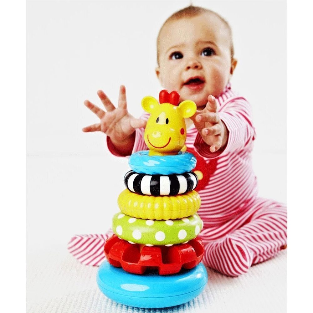 Elc Sensory Stacking Ring Kids/Childrens Play Toy 6m+ — image 3