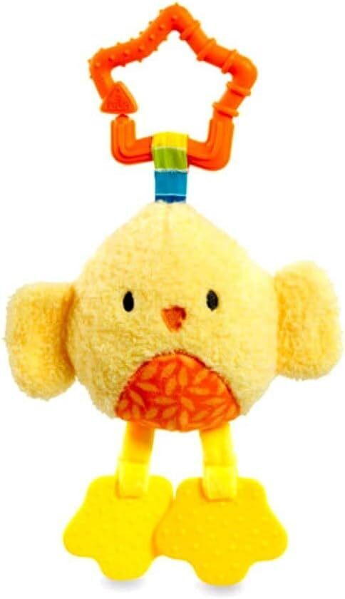 Elc Blossom Farm Tweet Chick Plush Sensory Baby Toy 0m+ (2 Pack)