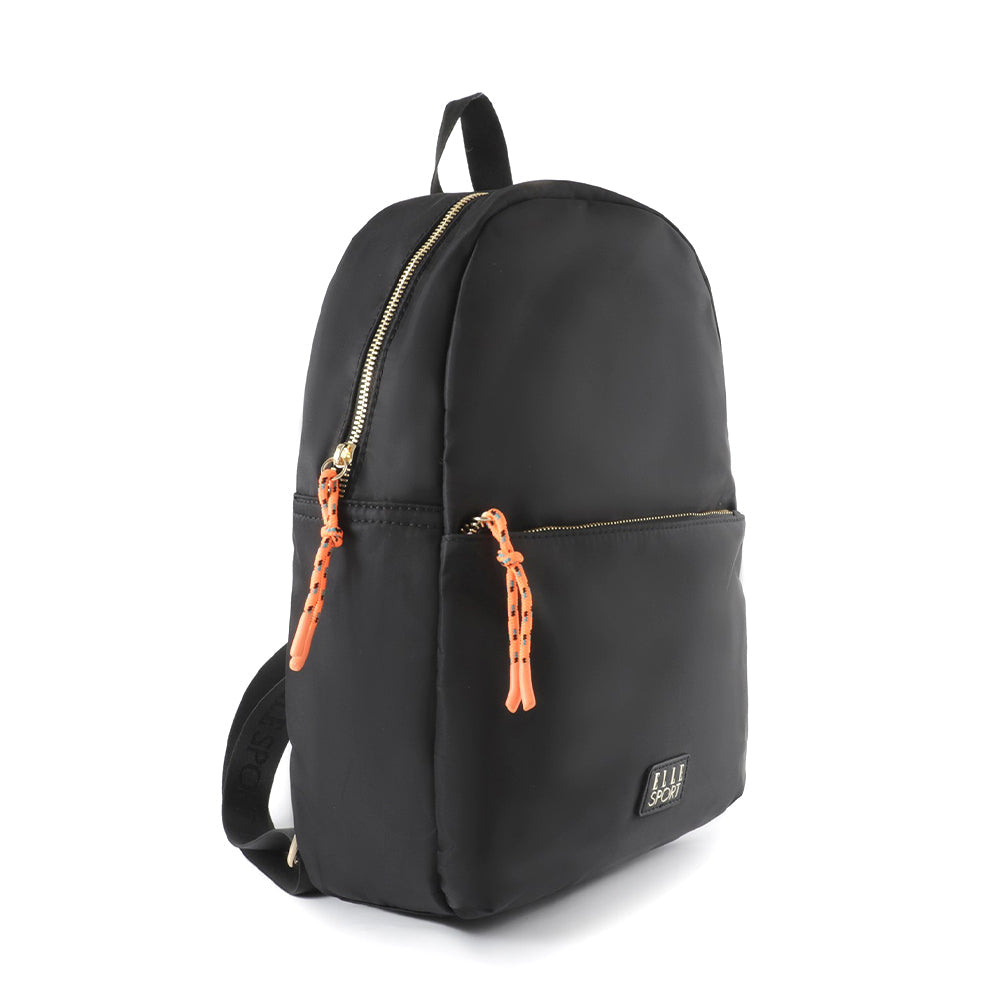 Elle Women's/Ladie's Backpack/School Bag w/Contrast Detail 18x23x41cm Black — image 2