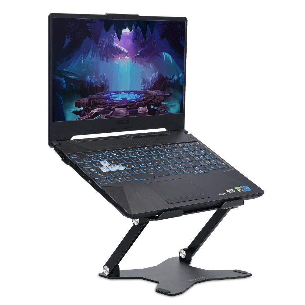 Bon.Elk Bonelk Elevate Flow Foldable Stand Holder Riser For 11-17" Laptop/Notebook Black — image 4
