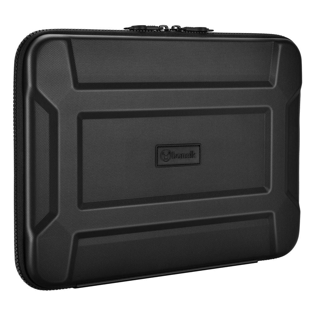 Bonelk Long Life Armour Sleeve Laptop Travel Protective Case 13-14" Black