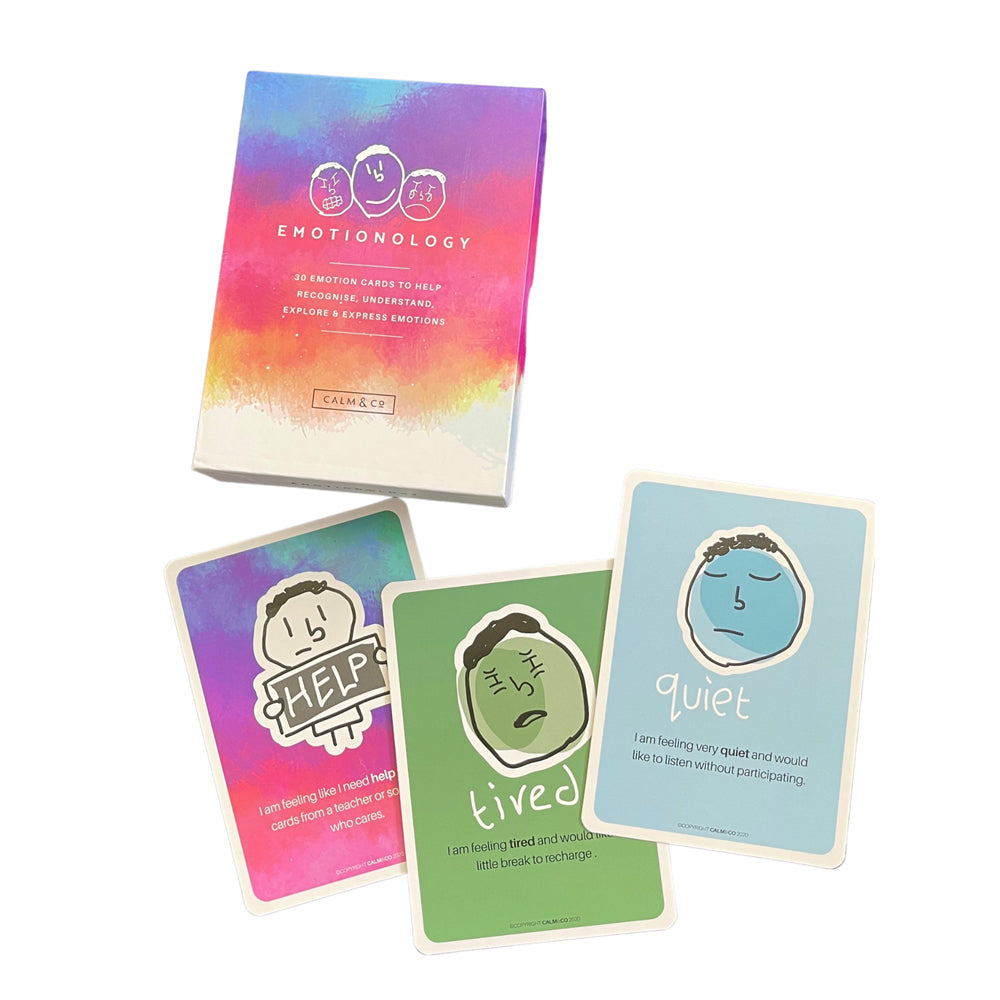 Emotionology Emotion Cards Educational Game Fun Play Kids/Children 3y+ (30 Pieces)