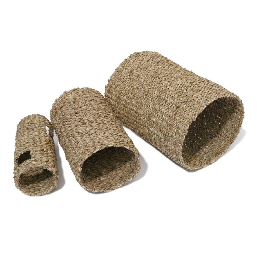 Rosewood Sea Grass Play & Sleep Tunnel Hamster/Gerbil Pet Toy S Natural Assorted — image 2