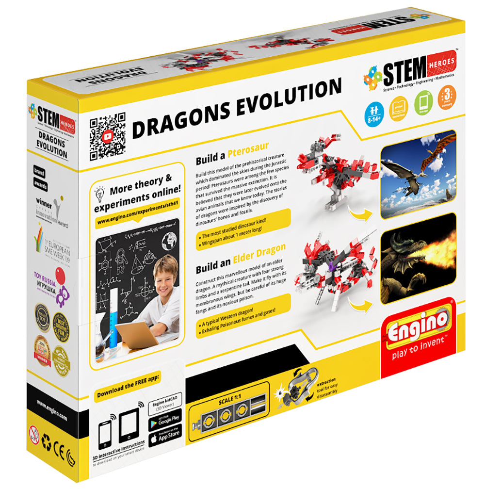 Engino Discovering STEM Dragons Evolution Kids/Children Building Toy Kit 8y+ — image 2
