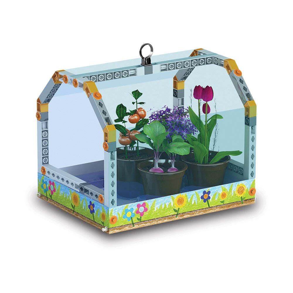Engino Steam Labs How Greenhouses Work Snap-on Kids Experiment Learning Toy 8y+ — image 3