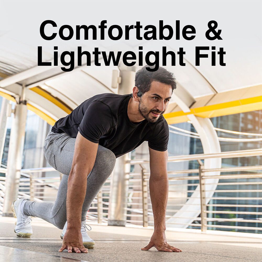 Laser Black Sports Bluetooth Wireless Open Ear Air Conduction Earphones — image 4