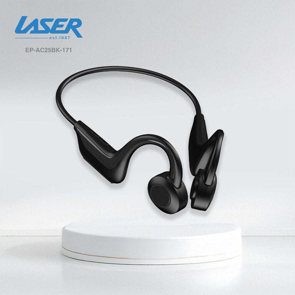 Laser Black Sports Bluetooth Wireless Open Ear Air Conduction Earphones — image 8