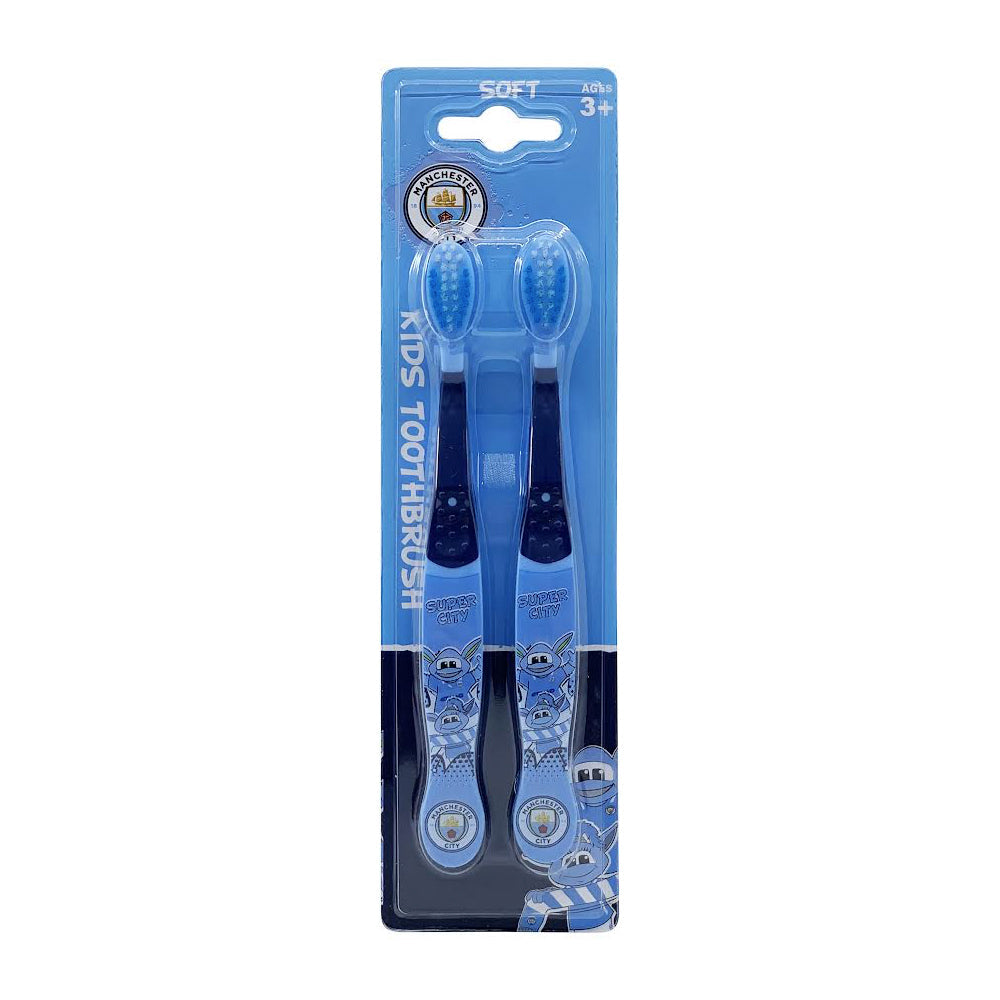 Manchester City Football Club EPL Manchester City F.C. Kids Soft Toothbrush 3+ (10 Pieces) — image 2