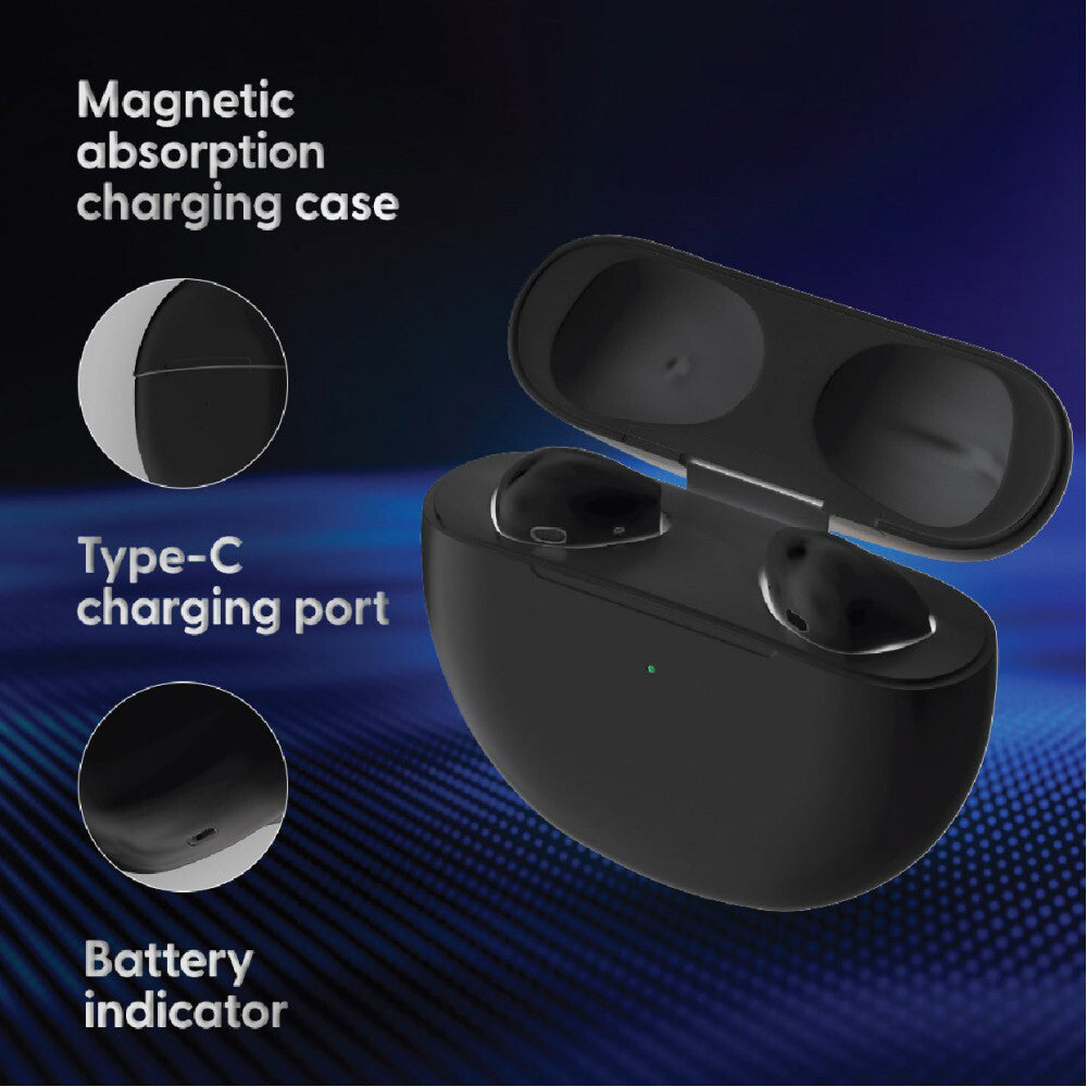 Laser TWS Wireless Bluetooth Earbuds In-Ear Earphones w Charging Case — image 4