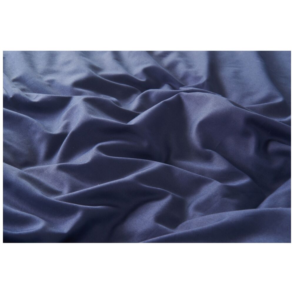 Grosvenor House 500TC Hotel Embroidered Quilt Set Navy w/ White — image 7