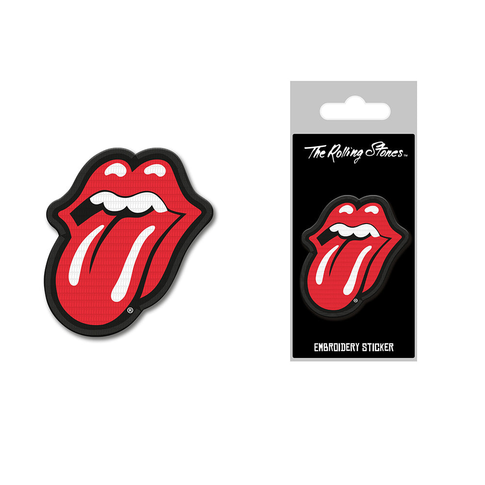 The Rolling Stones Music The Rolling Stones Music Group Tongue Fabric Iron-On Decorative Patch