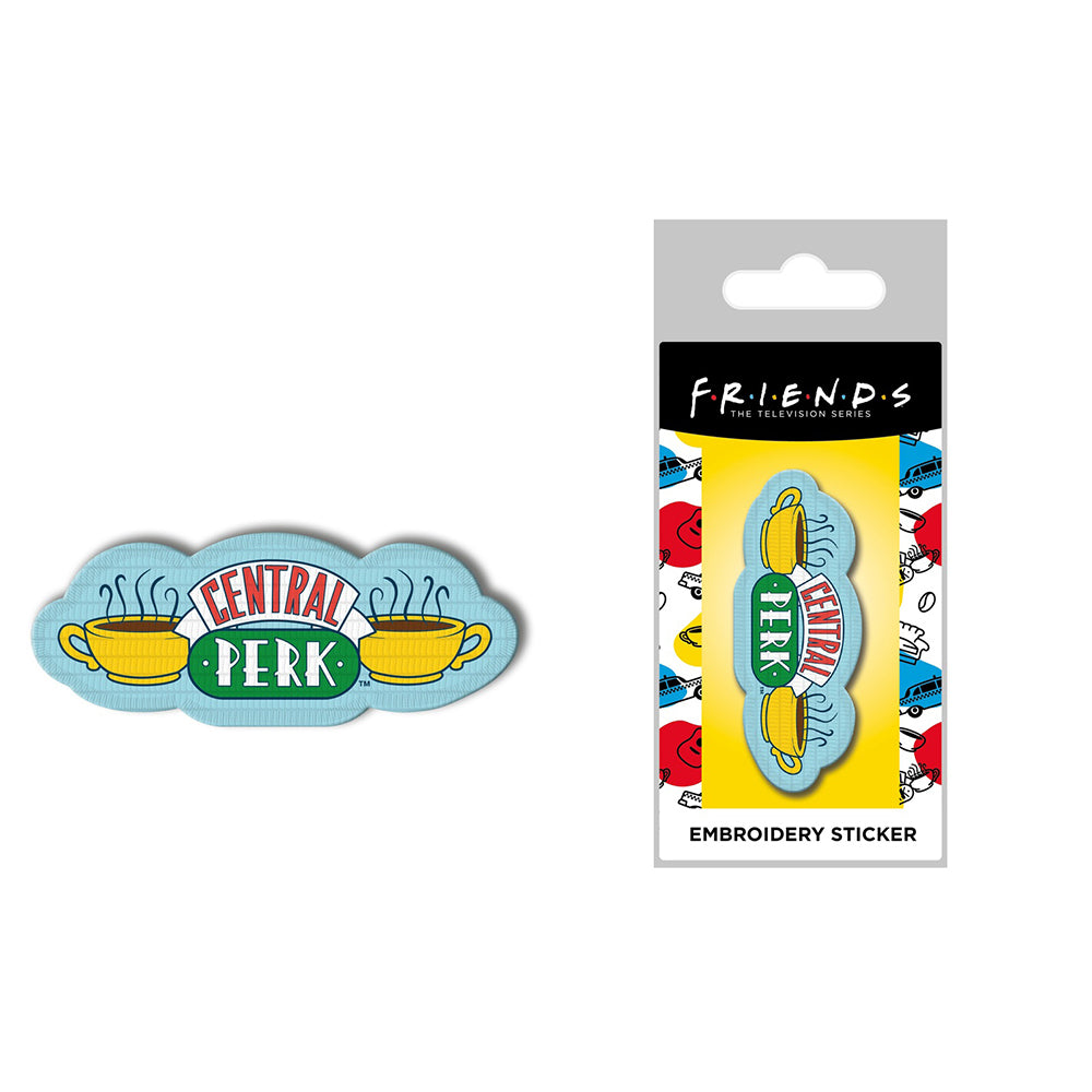Friends TV Central Perk Fabric Clothes Iron-On Novelty Gift Decorative Patch (3 Pack) — image 2