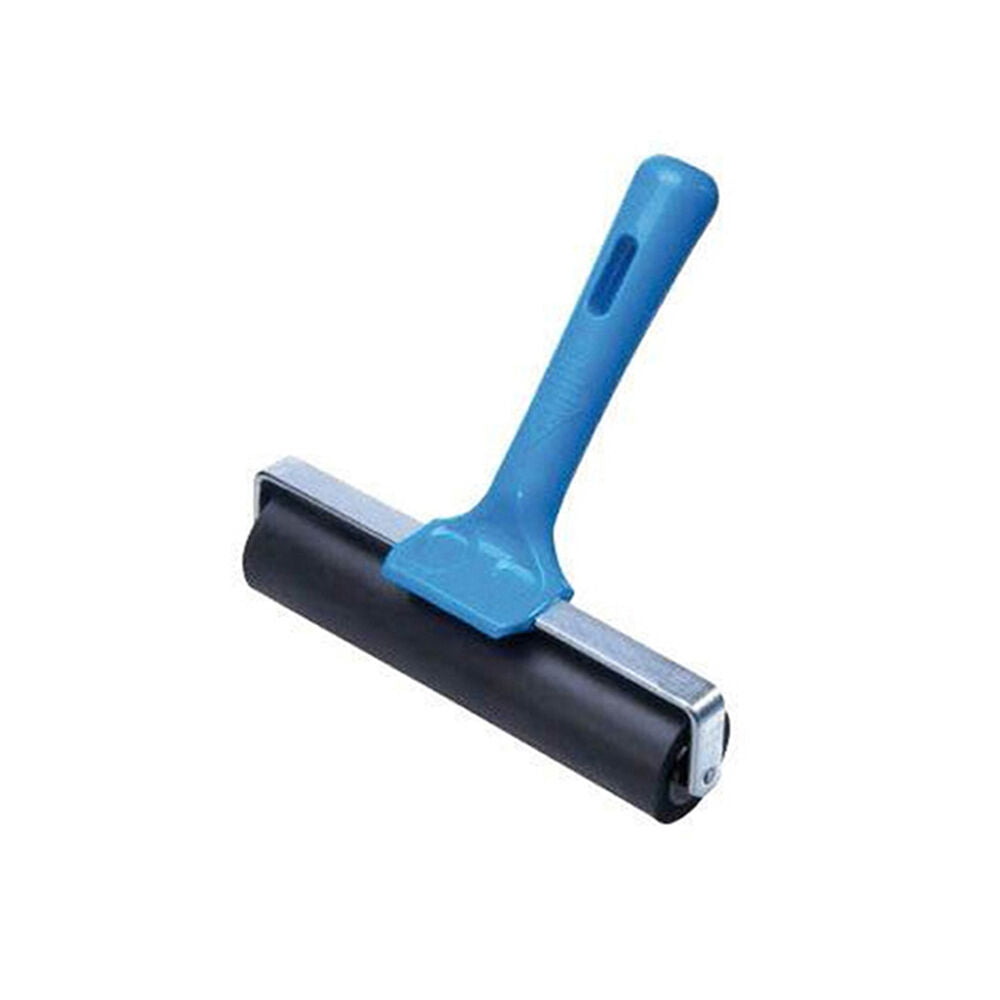 Essdee 150mm Blue Soft Rubber Hanging Handle Printmaking Art Ink Roller