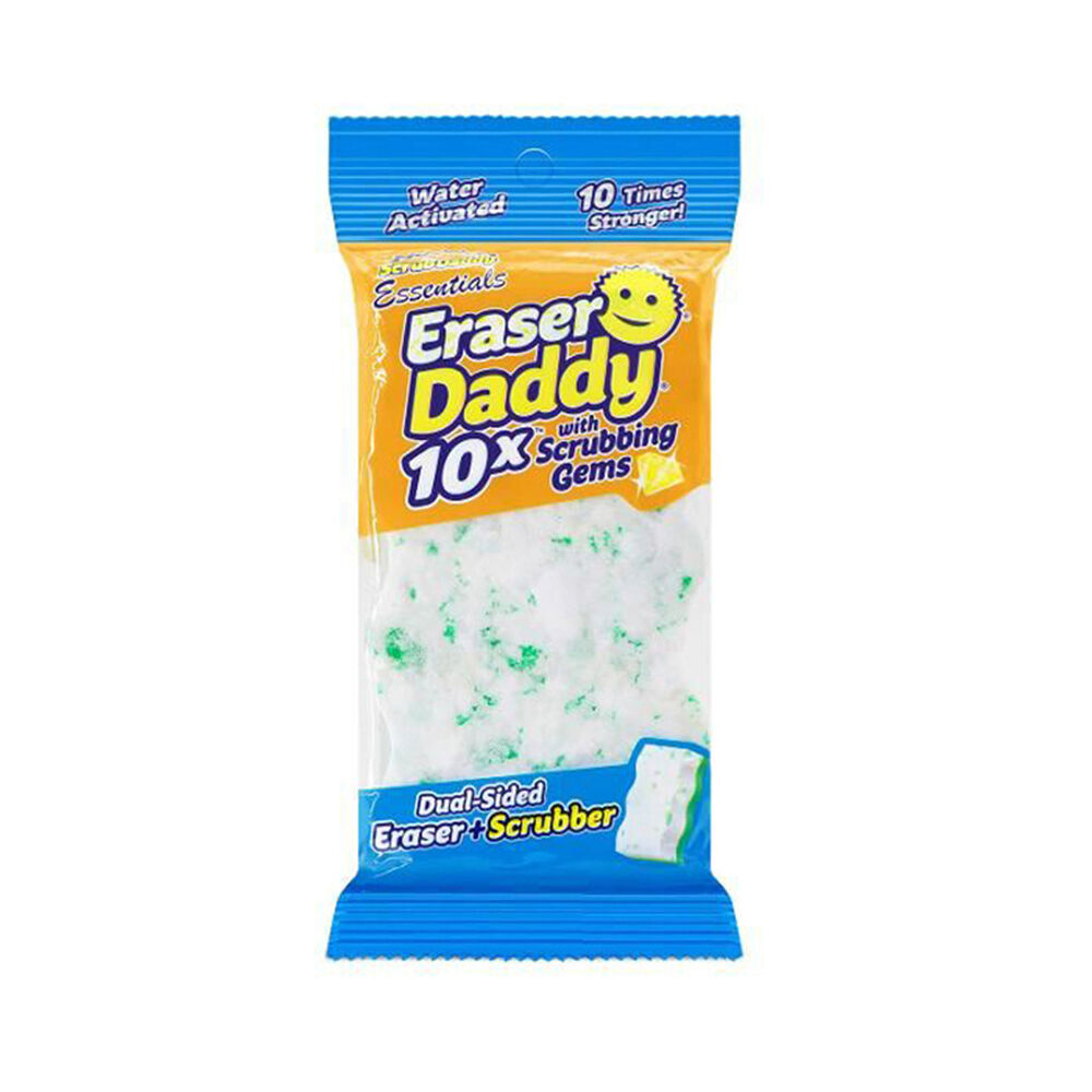 Scrub Daddy Essentials Eraser Daddy Dual Sided Eraser Sponge w/ Scrubber (6 Pack) — image 2