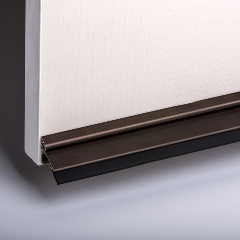 Esp Automatic Hinged Aluminium Door Seal Weather Draught Sealer 915x60mm Bronze — image 2