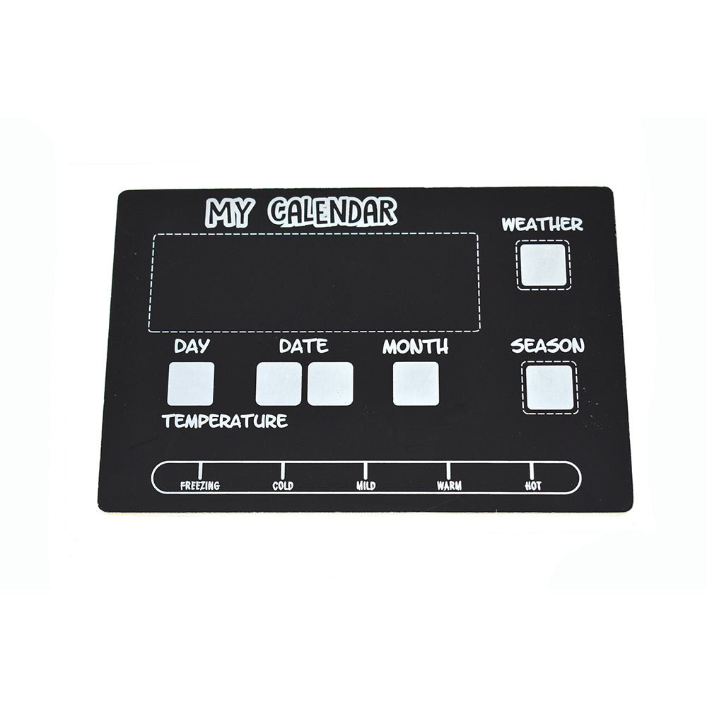 Kaper Kidz 17.5cm Magnetic Chalk Board Wooden Pad Calendar/Season Toddler 3y+ — image 3