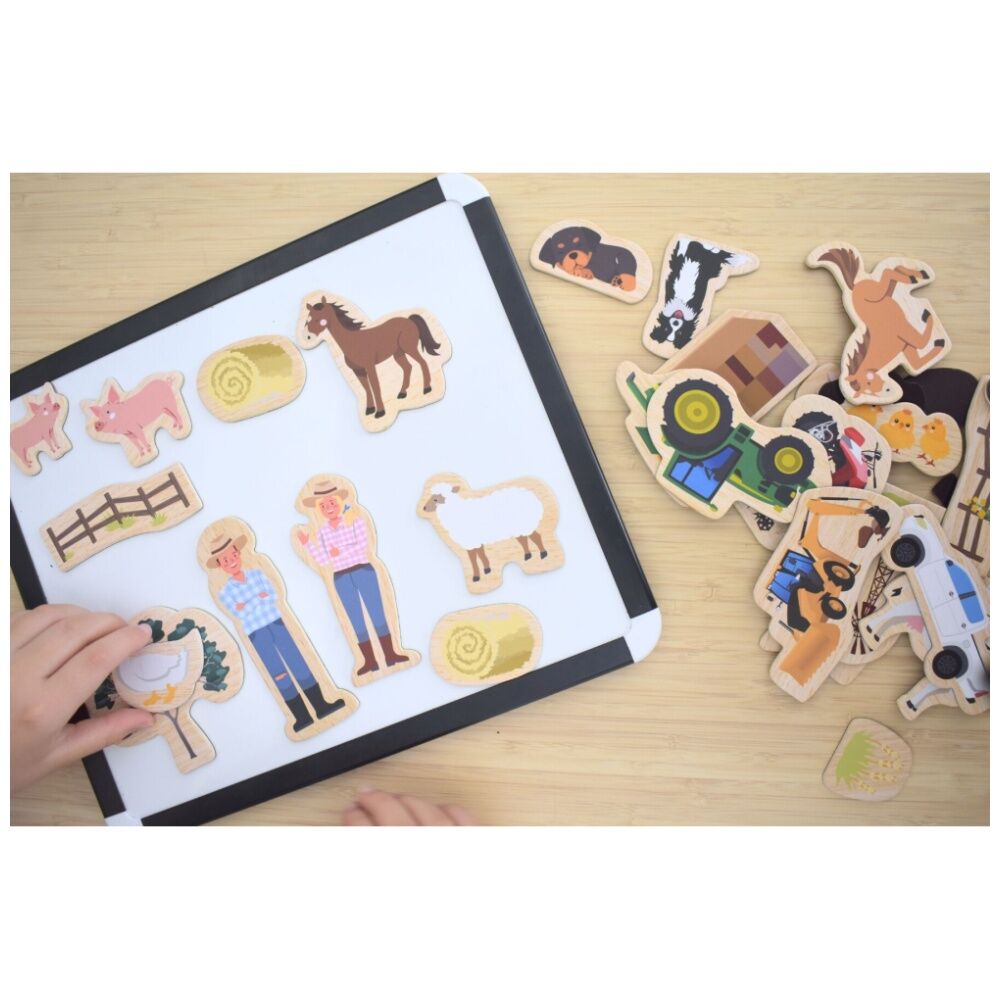 Koala Dream 35pcs 2y+ Fridge Friends Wooden Aussie Farm Animals Magnets — image 6