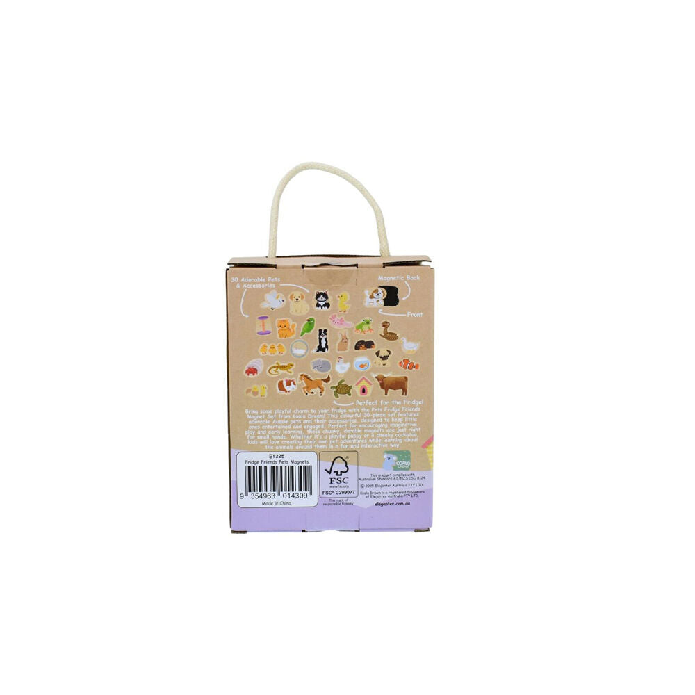 Koala Dream Fridge Friends Pets Wooden Magnets/Toy 2y+ (30 Pieces) — image 3