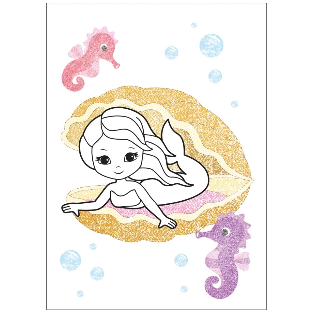 First Creations My Colouring Book Mermaids Theme Kids Activity 26 Pages 12m+ (3 Pack) — image 4