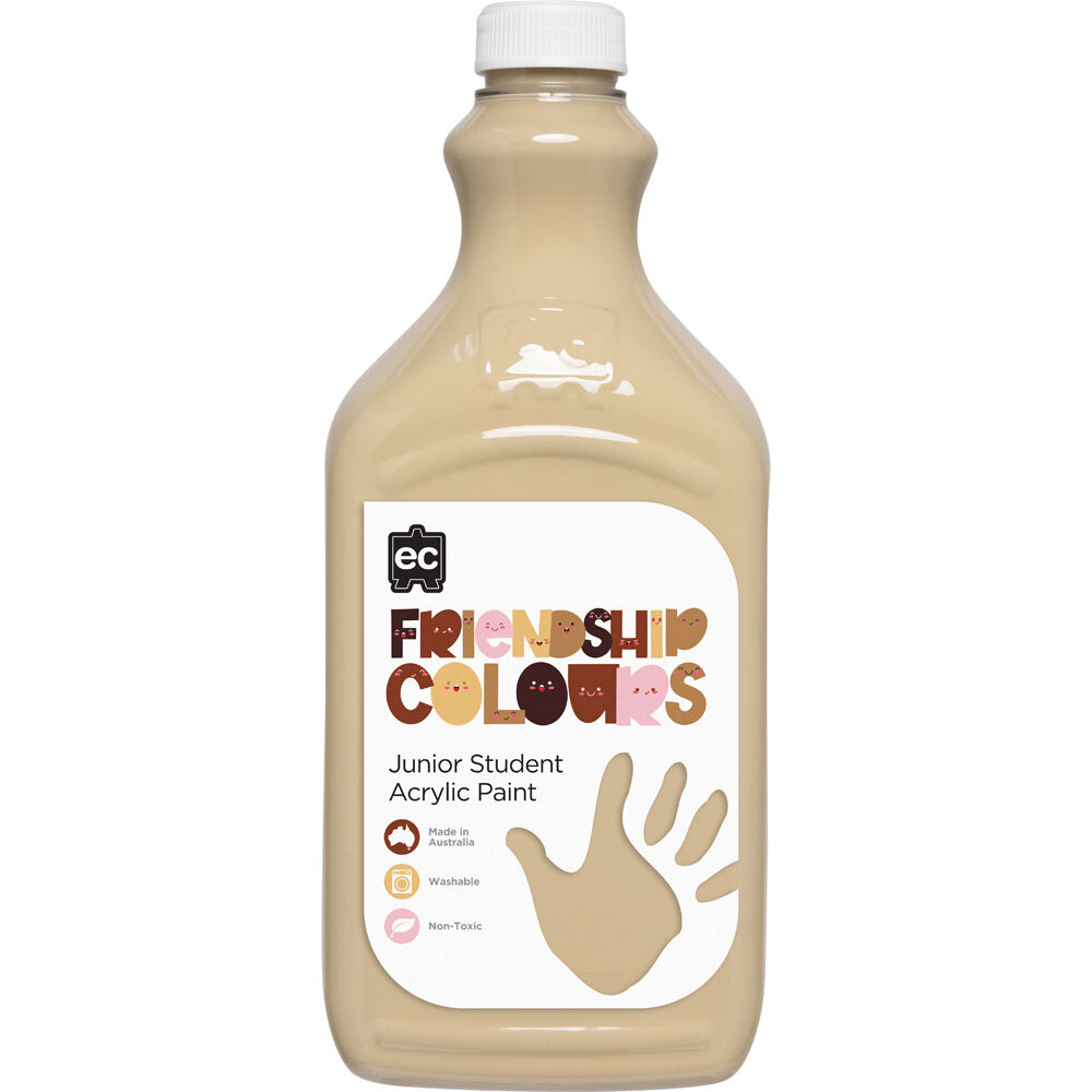 Educational Colours 2L Olive Friendship Skin Tone Colour Acrylic Paint