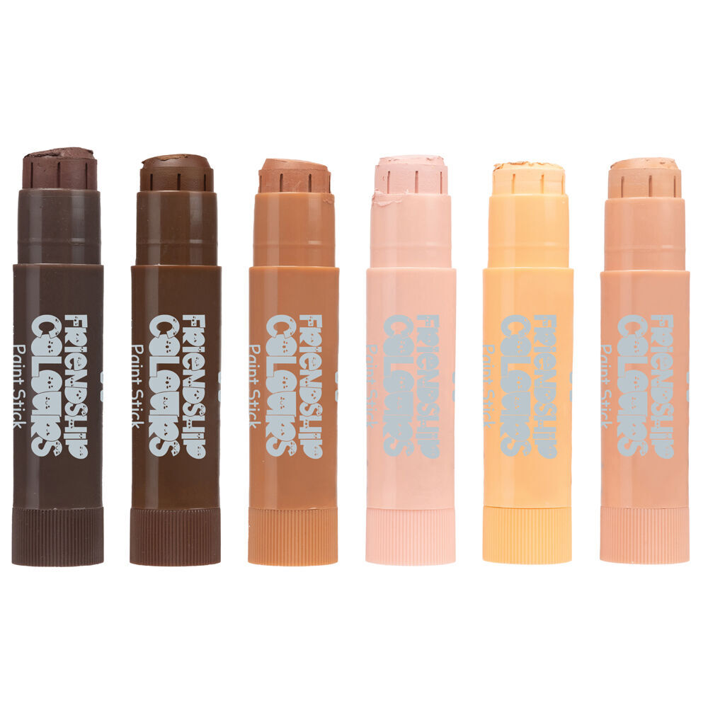 Educational Colours 6pc Educational Colours Friendship Colour Paint Sticks Skin Tone (8 Pack) — image 4