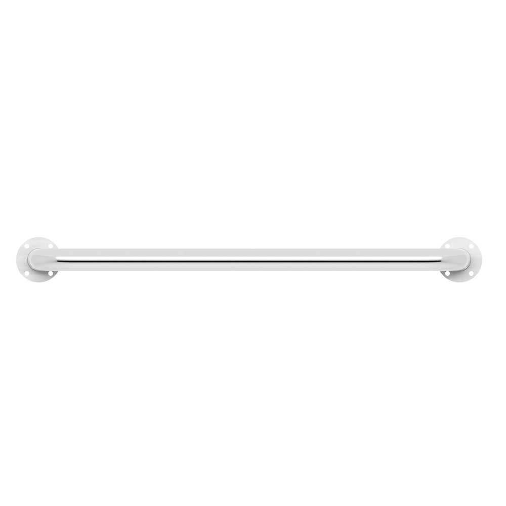 Evekare Exposed Flange Safety Grab Bathroom Wall Hand Rail/Pull Bar 600mm SS SLV — image 3