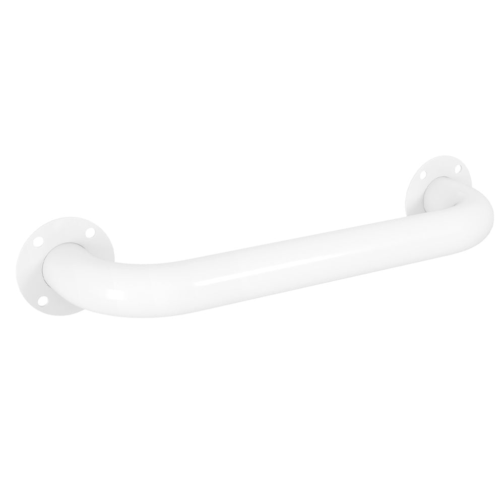 Evekare Exposed Flange Safety Grab Bathroom Wall Hand Rail/Pull Bar 300mm SS WHT