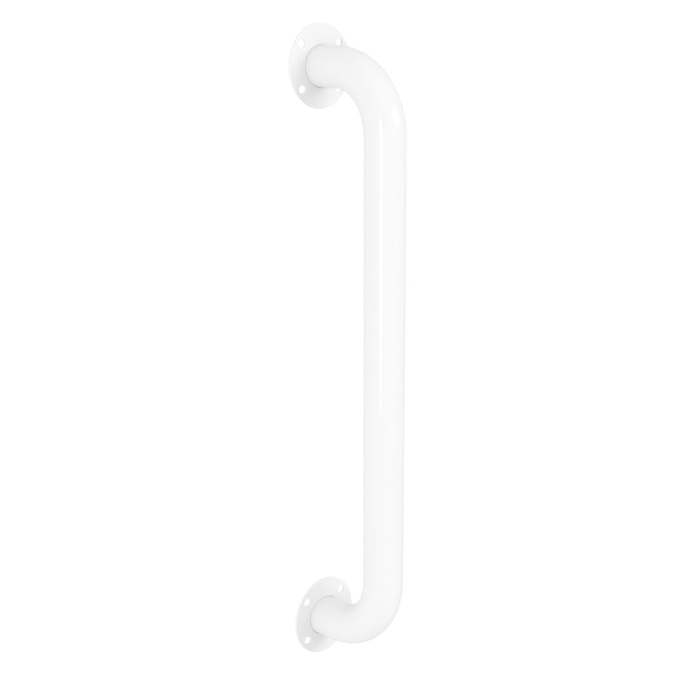 Evekare Exposed Flange Safety Grab Bathroom Wall Hand Rail/Pull Bar 450mm SS WHT — image 2