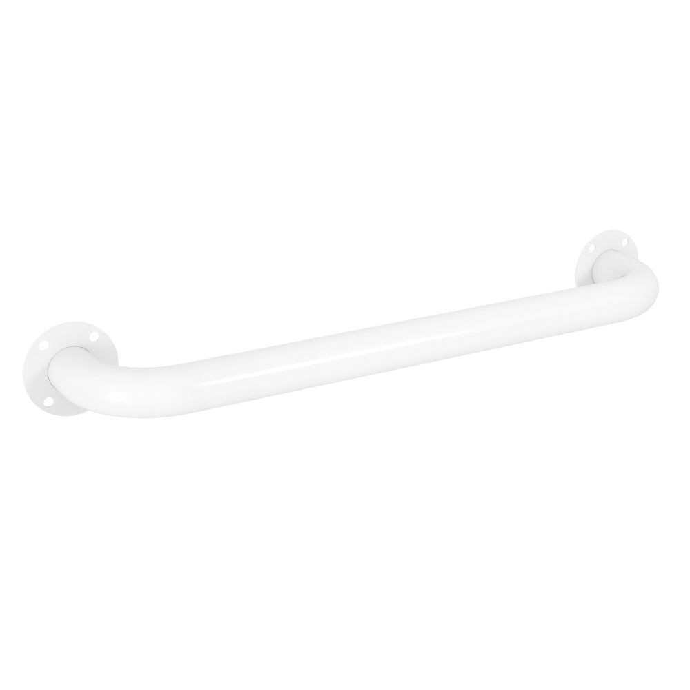 Evekare Exposed Flange Safety Grab Bathroom Wall Hand Rail/Pull Bar 450mm SS WHT