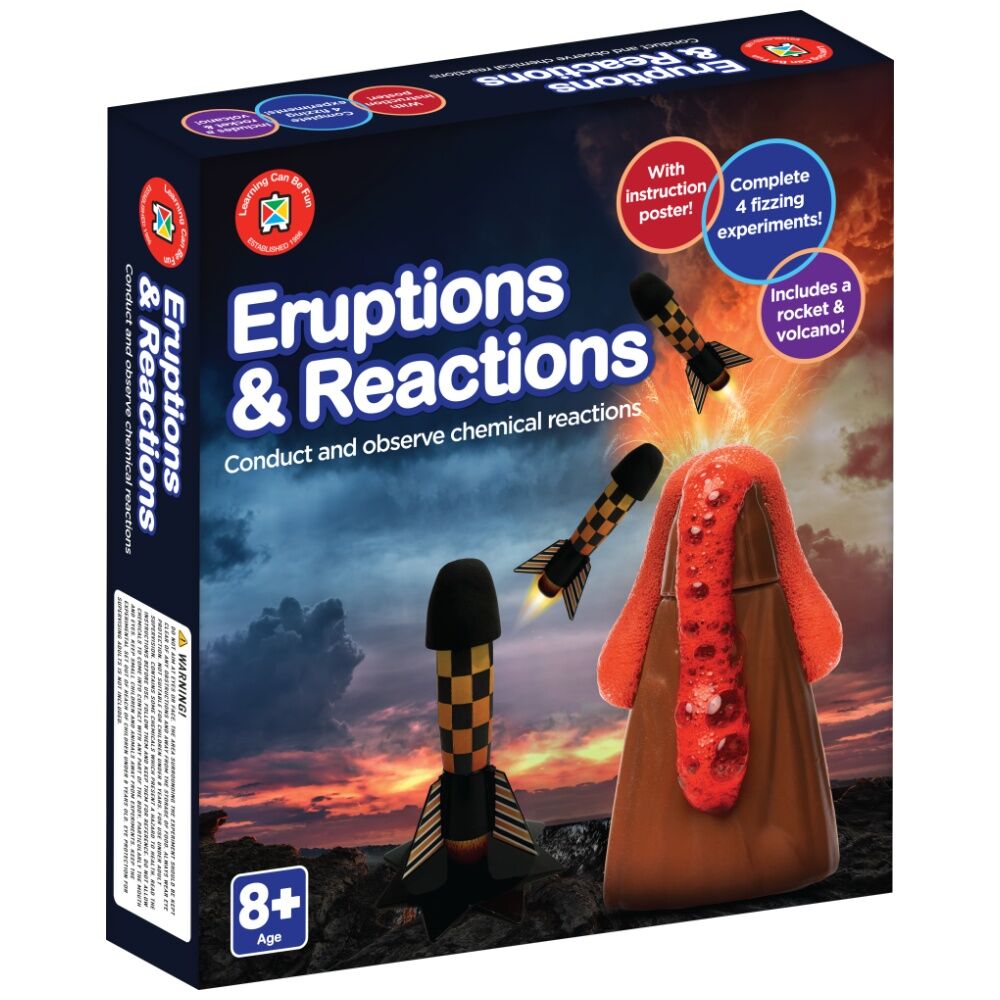 Learning Can BE Fun Eruptions & Reactions Science Kit 4 Experiments 8y+ (2 Pack) — image 2