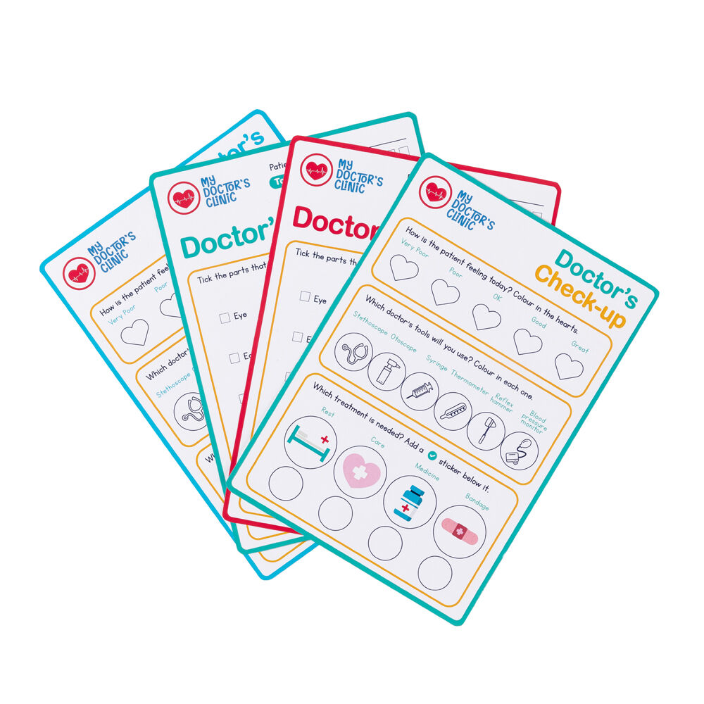 Learning Can BE Fun Red My First Medical Set Kids Pretend Play Toy — image 4