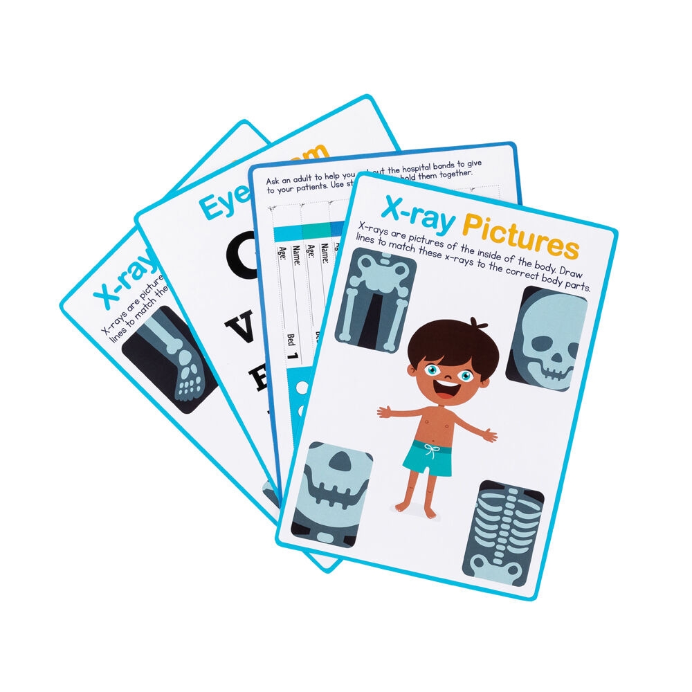 Learning Can BE Fun Red My First Medical Set Kids Pretend Play Toy — image 6