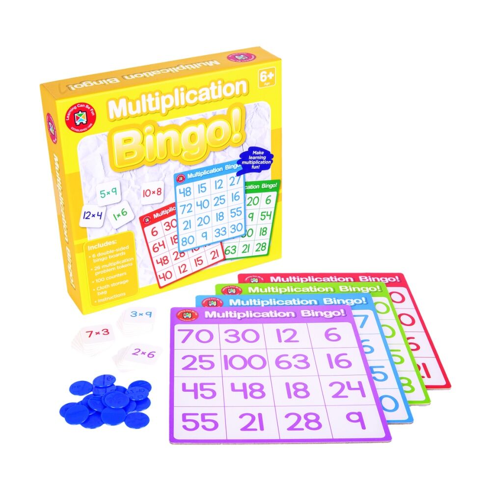 Learning Can BE Fun 6y+ Maths/Literacy Bingo Childrens Game Set Educational — image 3