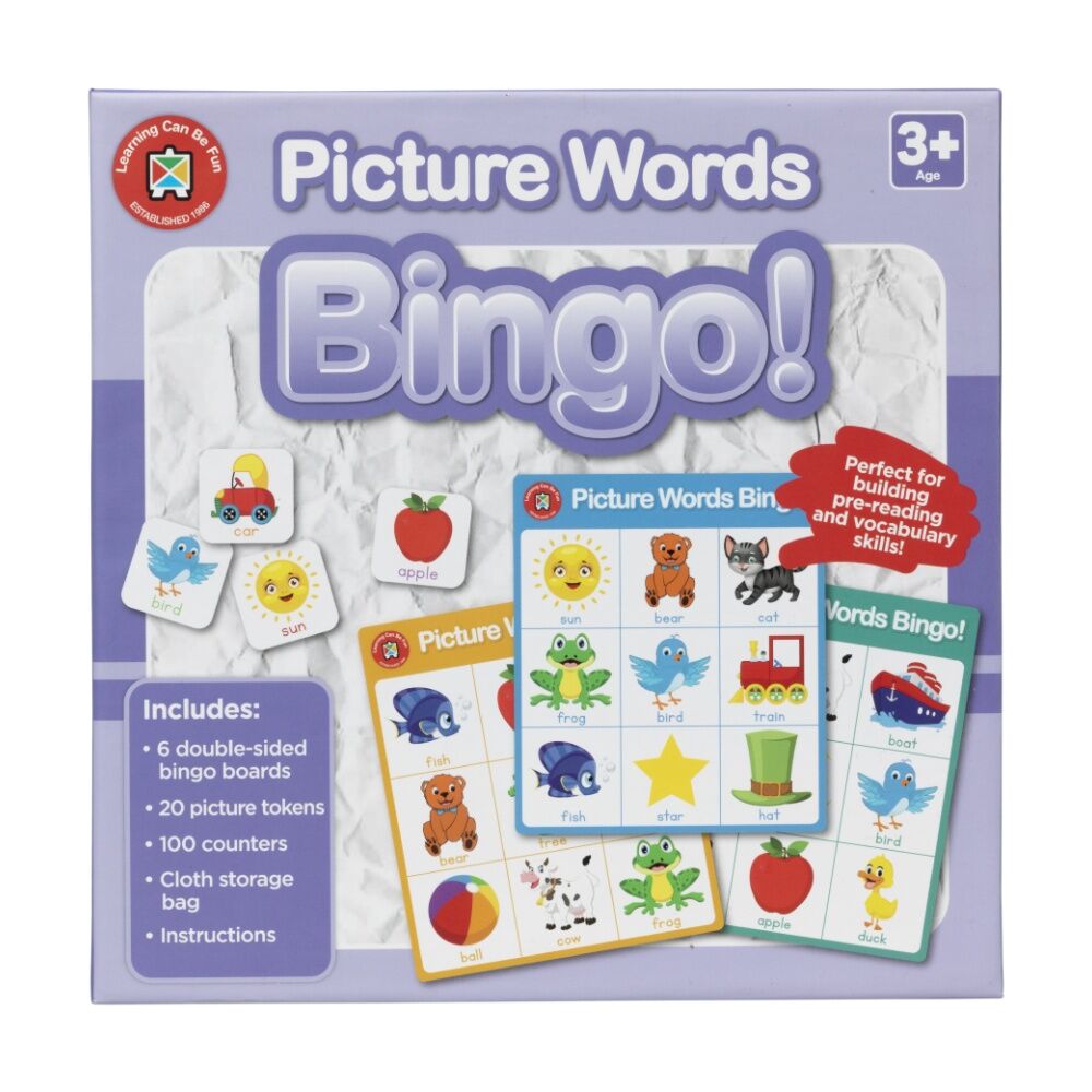 Learning Can BE Fun 6y+ Maths/Literacy Bingo Childrens Game Set Educational — image 8