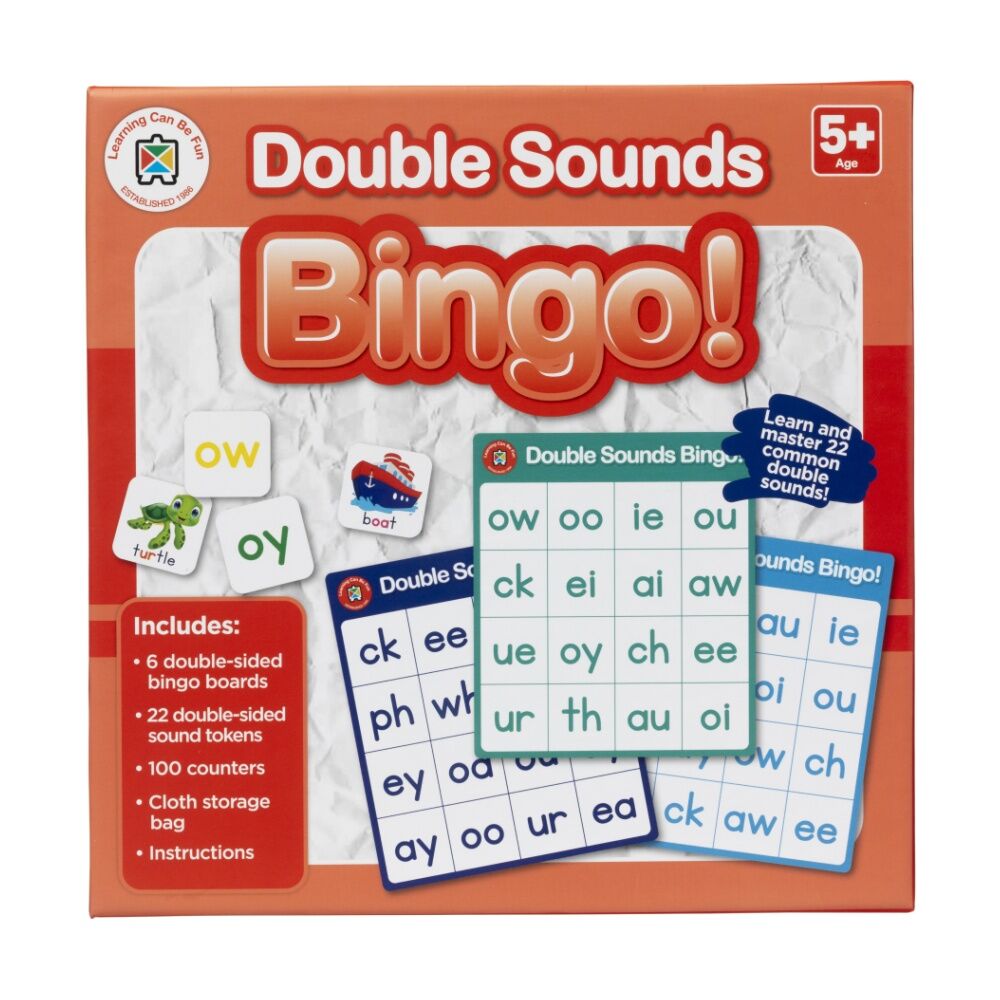 Learning Can BE Fun 5y+ Phonics Bingo Kids Educational Games Set Colourful — image 5