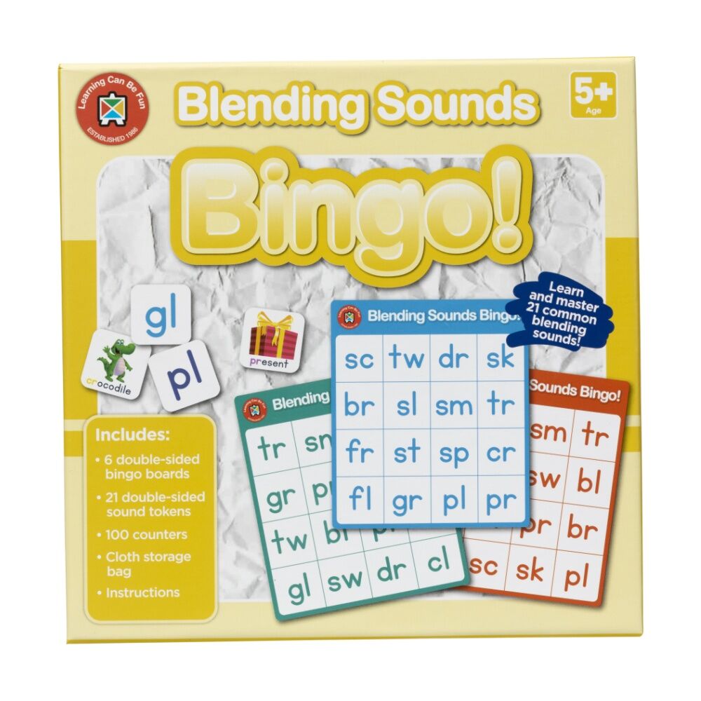 Learning Can BE Fun 5y+ Phonics Bingo Kids Educational Games Set Colourful — image 8