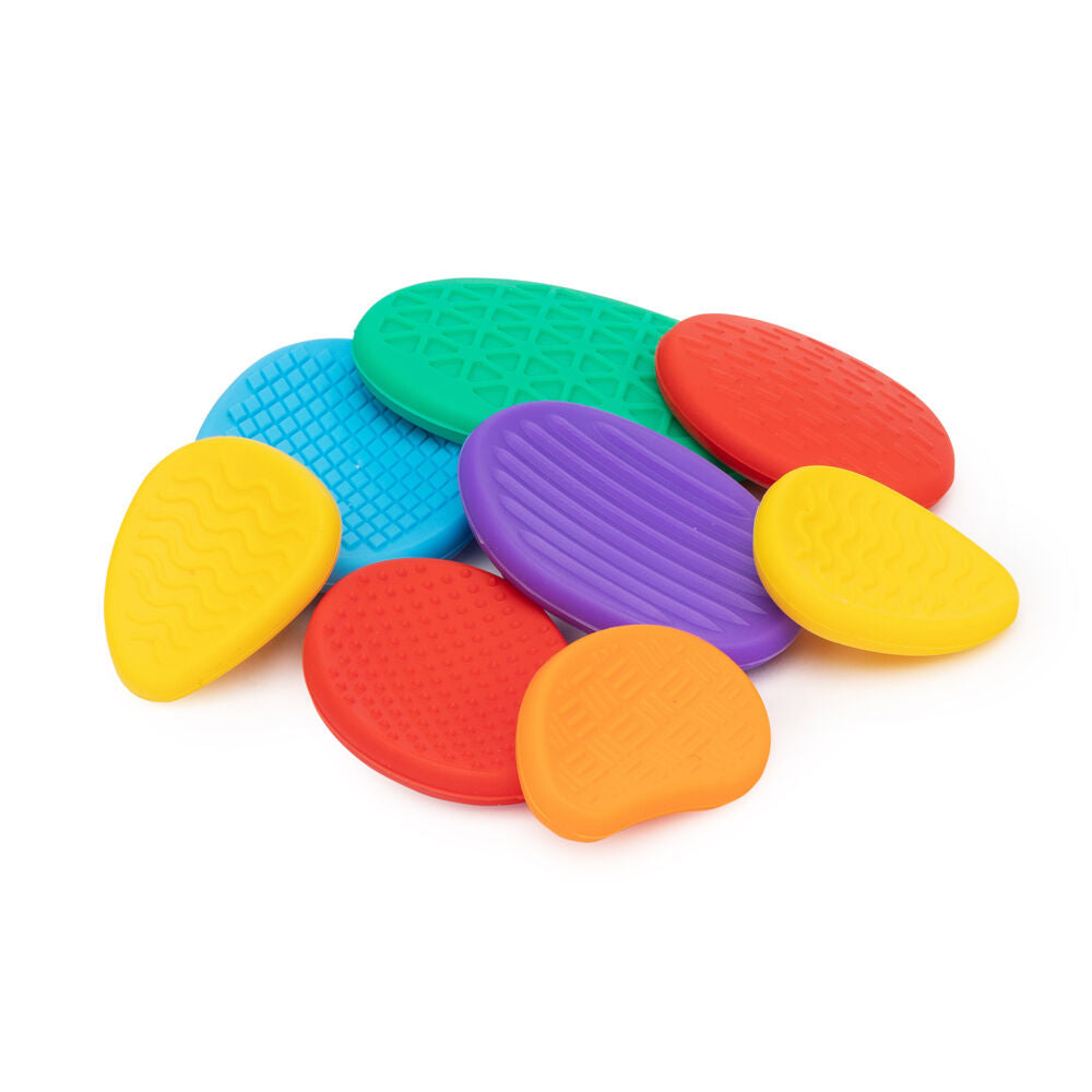 Sensory Sprouts Textured Calming Stones Set Kids Toy Multicoloured (18 Pieces) — image 5