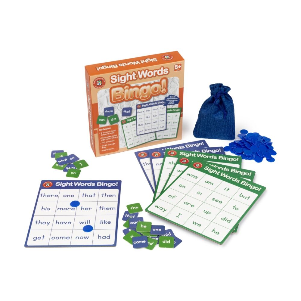 Learning Can BE Fun 5y+ Sight Words Bingo Kids Reading Word Recognition Game — image 2