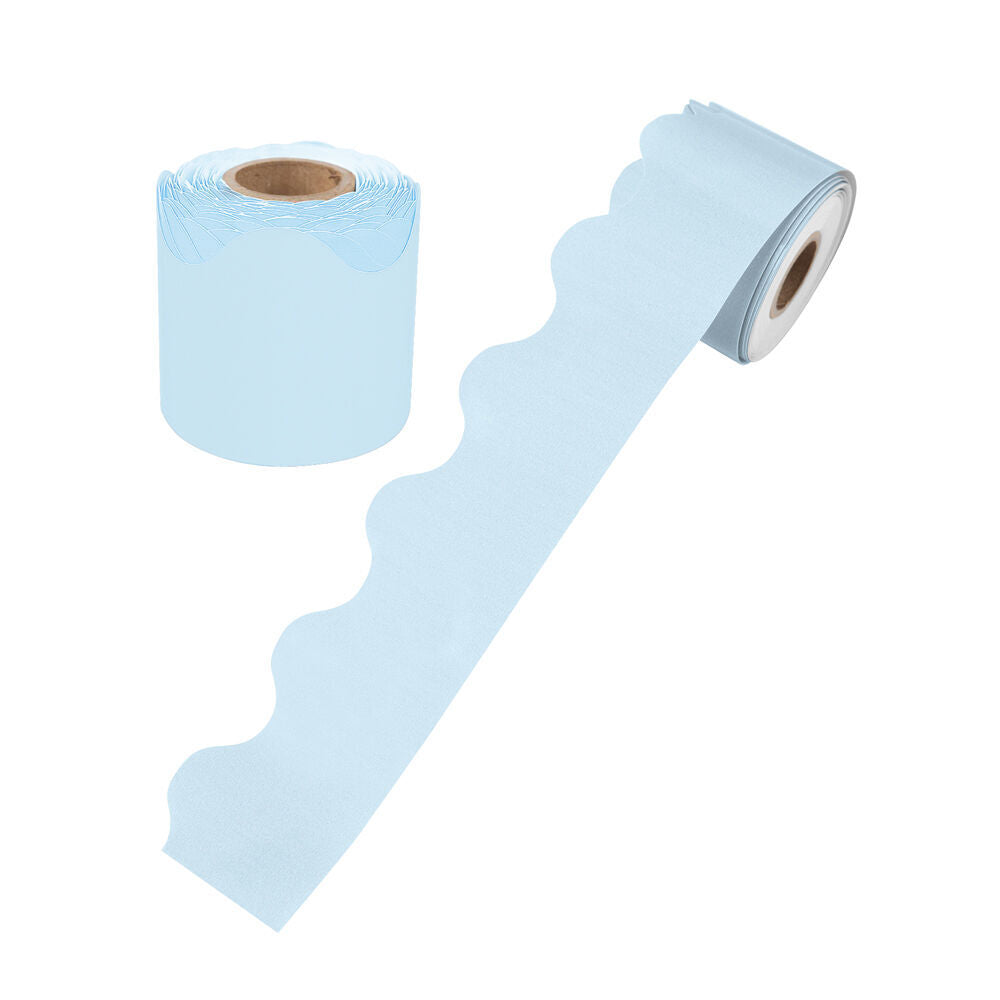 Learning Can BE Fun 6.5 x 15.2cm Growing Minds Sky Blue Rolled Scalloped Border — image 3