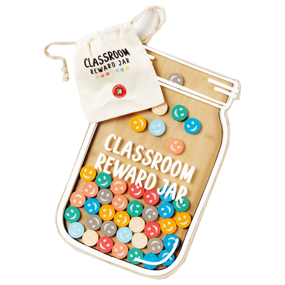 Learning Can BE Fun 40x26cm Growing Minds Classroom Rewards Jar