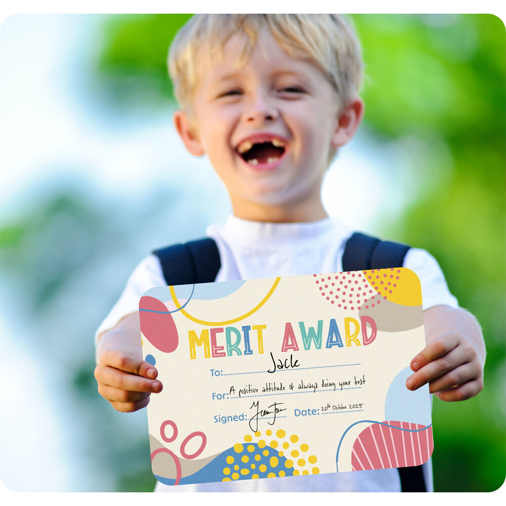 Learning Can BE Fun 30pc Learning Can Be Fun Growing Minds Merit Award Certificates A5 (12 Pack) — image 3