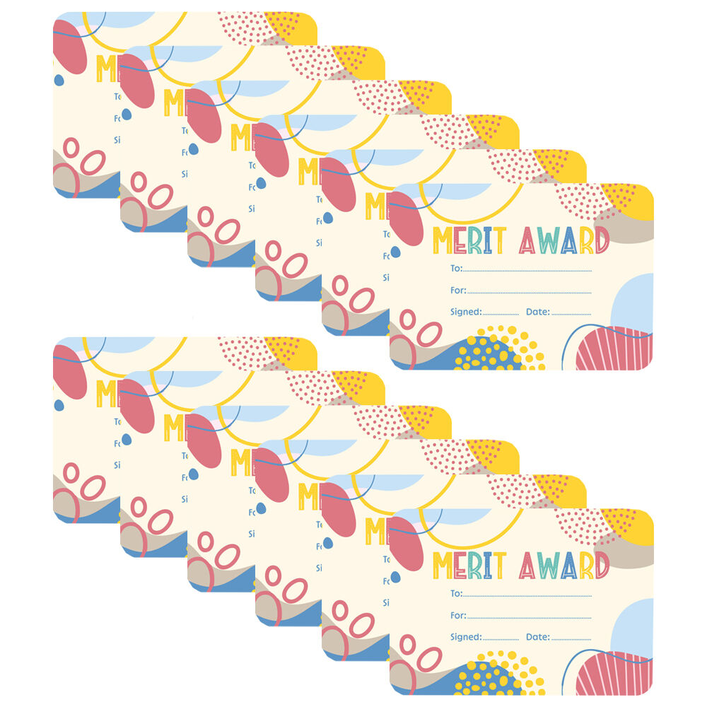 Learning Can BE Fun 30pc Learning Can Be Fun Growing Minds Merit Award Certificates A5 (12 Pack)