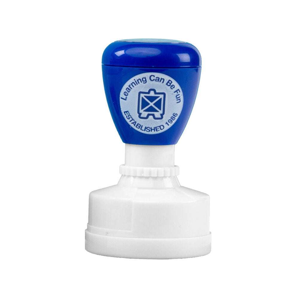 Learning Can BE Fun Roar-Some Teacher Self-Inking Merit Stamp Blue (6 Pack) — image 2