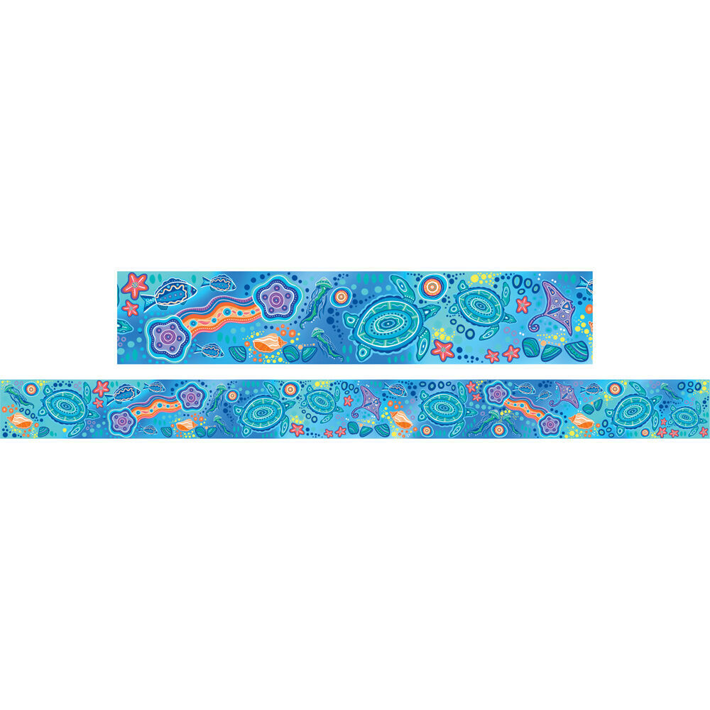 Learning Can BE Fun 12pc Learning Can Be Fun Ocean Country Border Pack 90cm x 7.5cm (3 Pack) — image 4